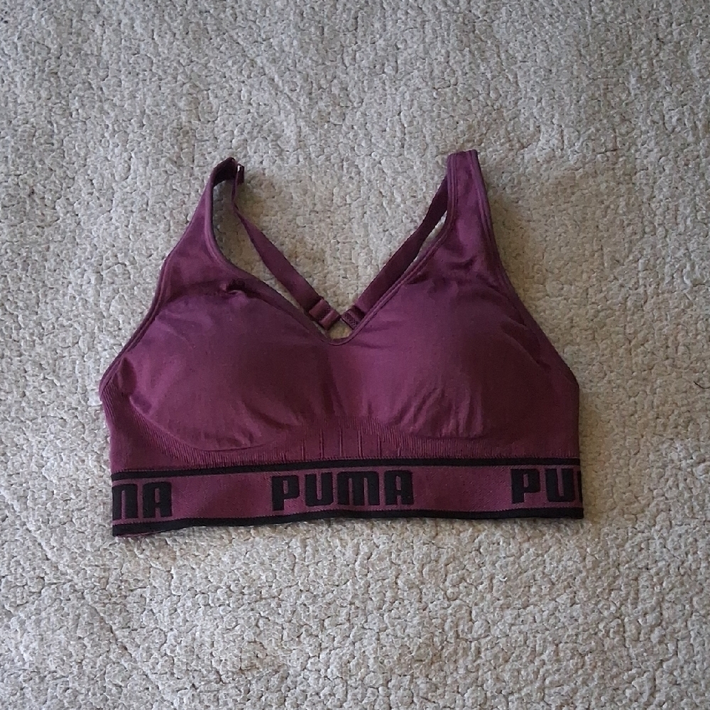 PUMA Women's Purple Sports Bra